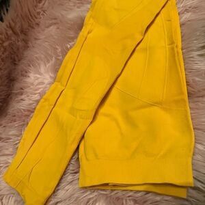 Bright Yellow Leggings